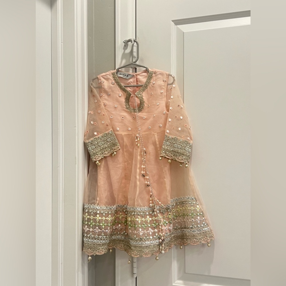 Pakistani Maria B Kids Outfit - 3 Piece